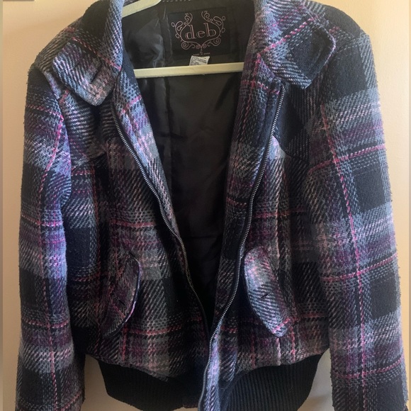 Stripey Warm XL Deb Jacket - Picture 2 of 7